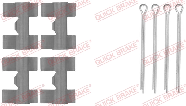 Accessory Kit, disc brake pad
